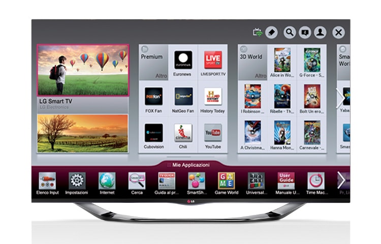 LG 47 pollici Smart TV Cinema 3D, 47LA690S